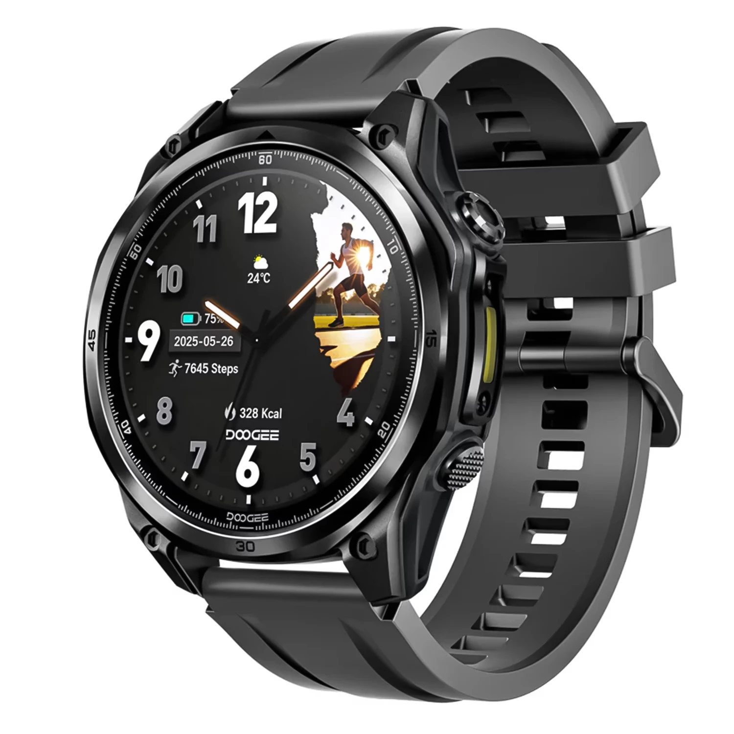 Smartwatch Doogee Anywise W1 Lite - Preto