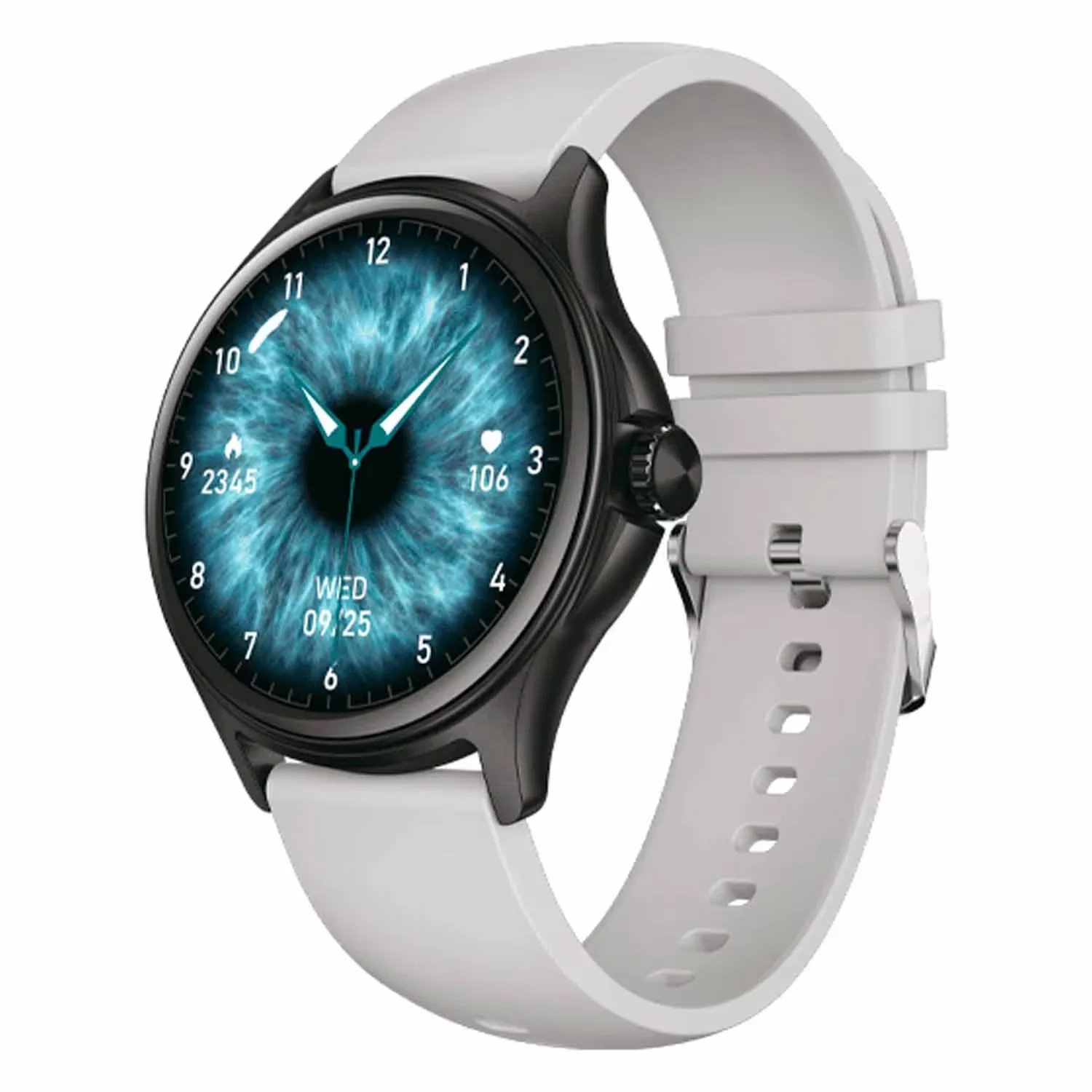 Smartwatch FTX FTXR24-BW 57mm - Cinza