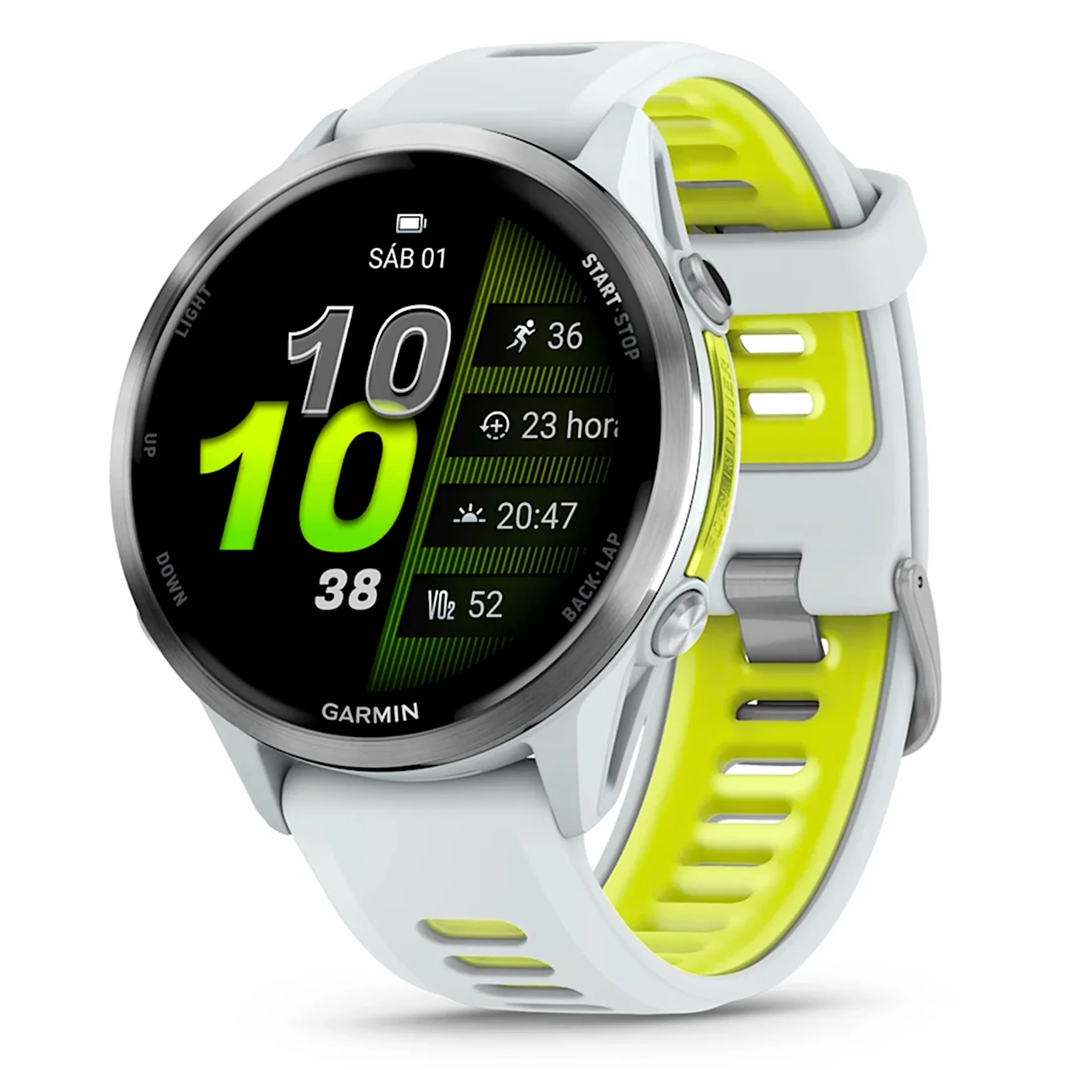 Smartwatch Garmin Forerunner 970 010-02969-01 - Branco
