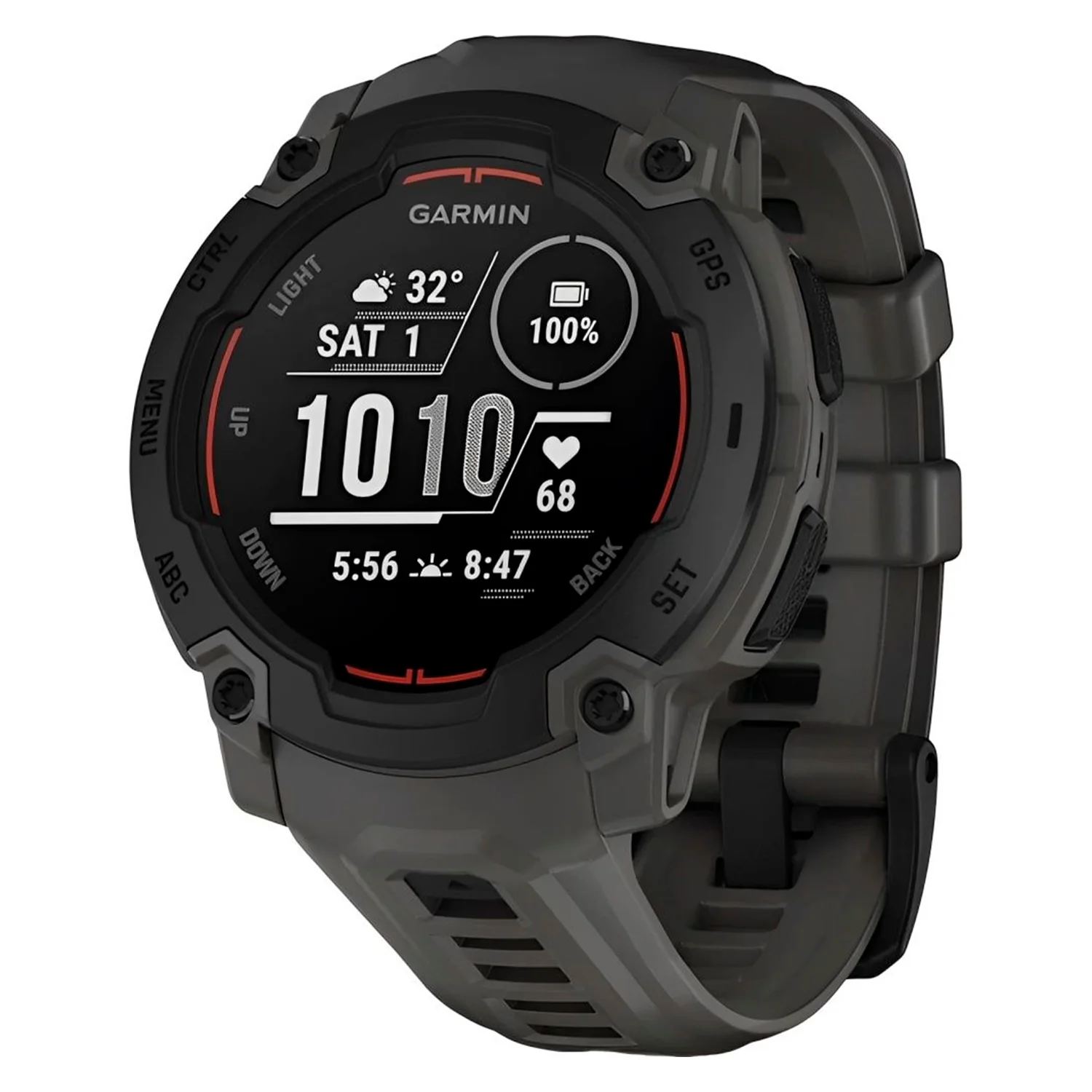 Smartwatch Garmin Instinct E 45mm - Preto  010-02933-00
