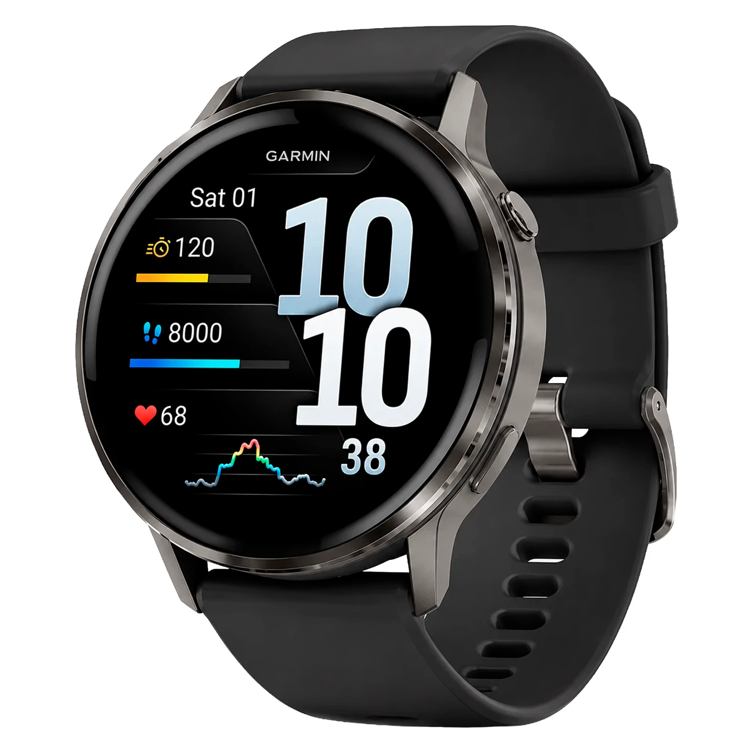 Smartwatch Garmin Venu 4 010-03014-00 45mm - Preto