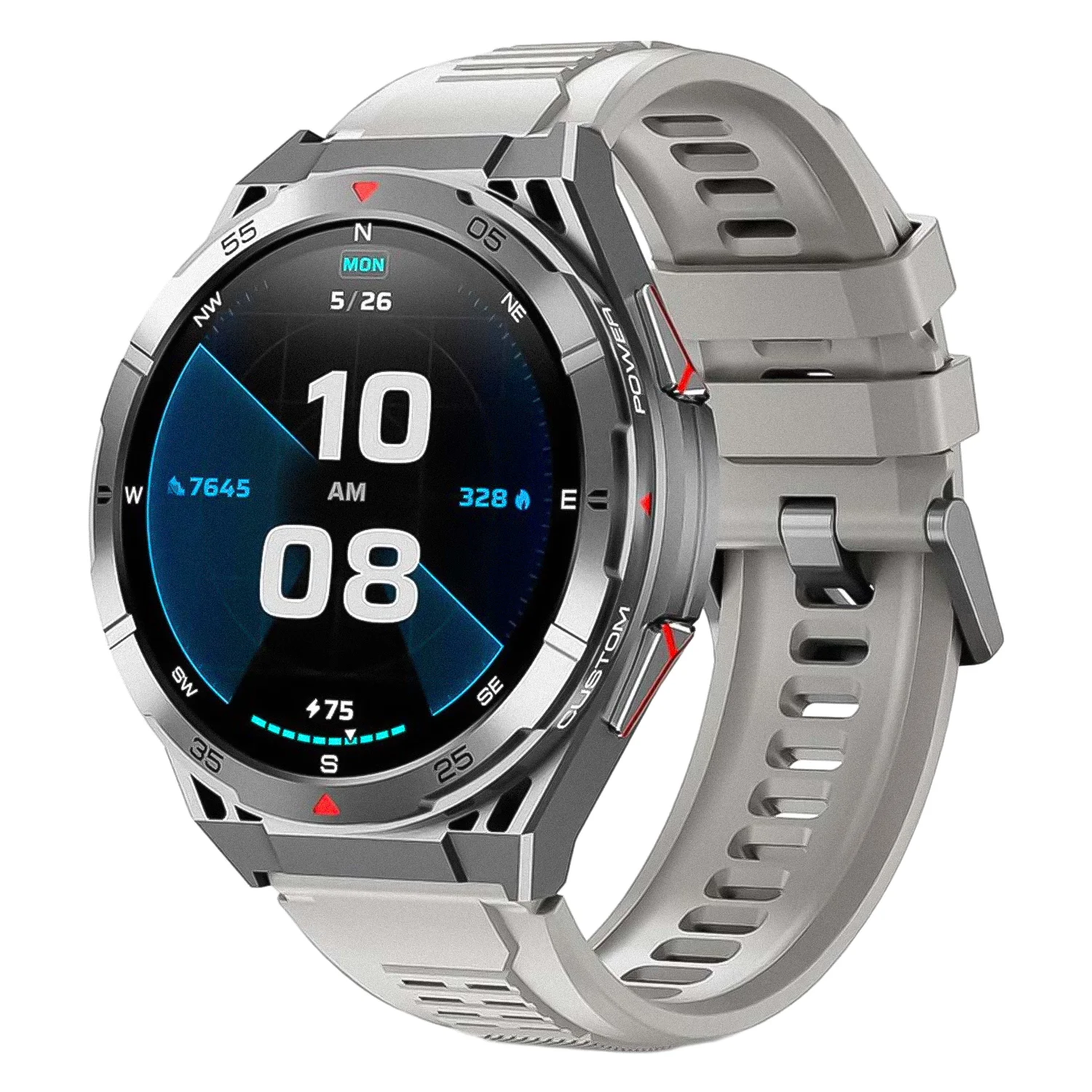 Smartwatch Oukitel BT12 46mm - Cinza
