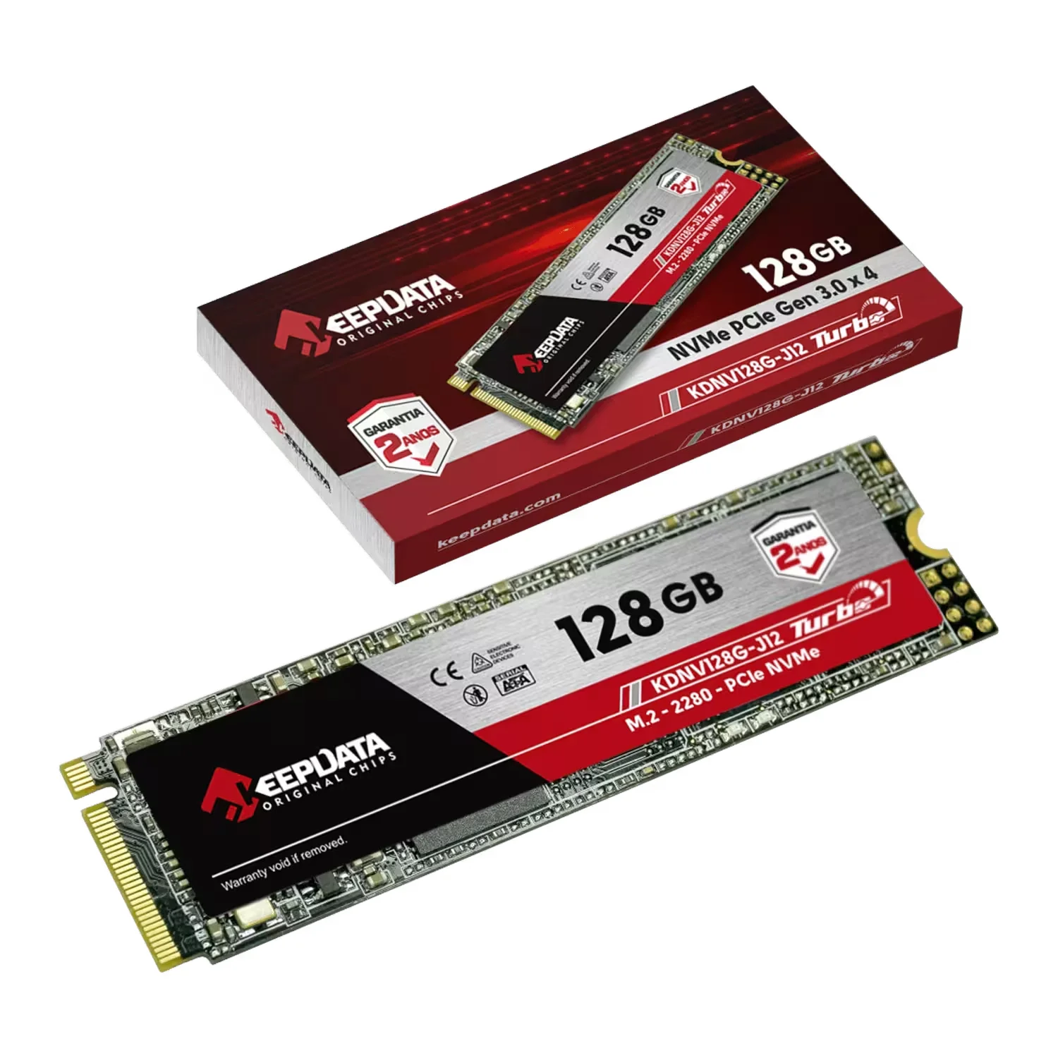 SSD M.2 Keepdata Turbo 128GB SATA 3 - KDNV128G-J12