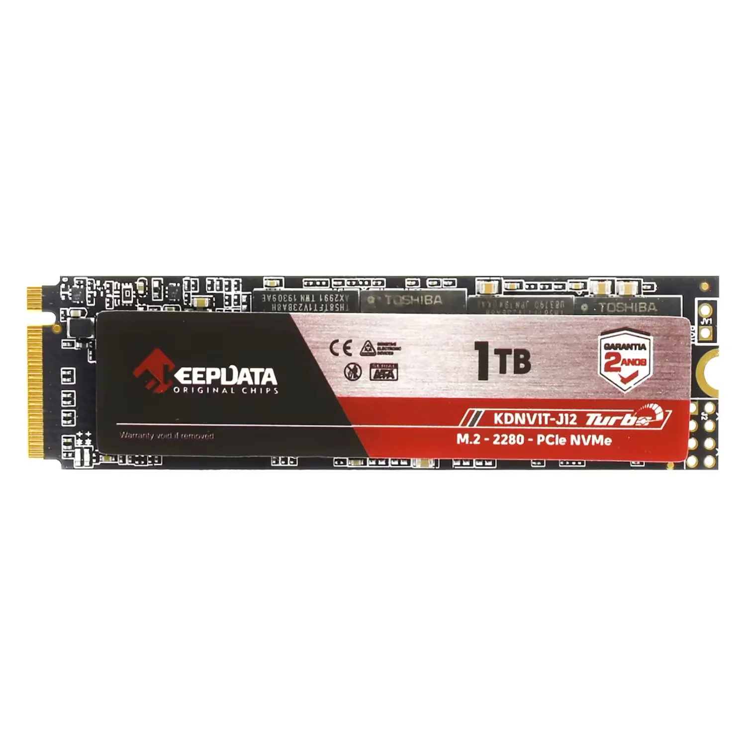 SSD M.2 Keepdata Turbo 1TB NVMe PCIe Gen 3 - KDNV1T-J12