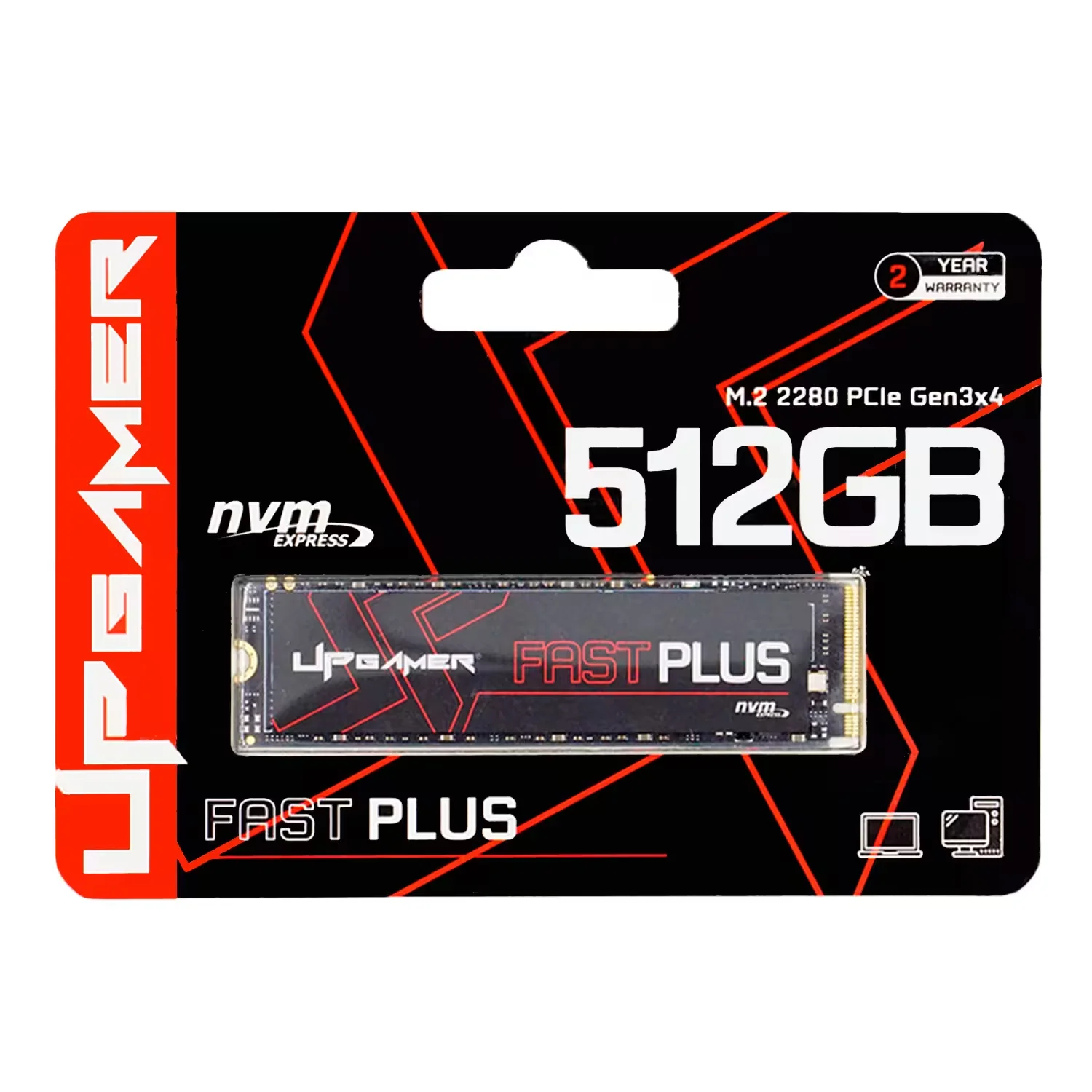 SSD M.2 Up Gamer Fast Plus 512GB NVME 3000MB/S