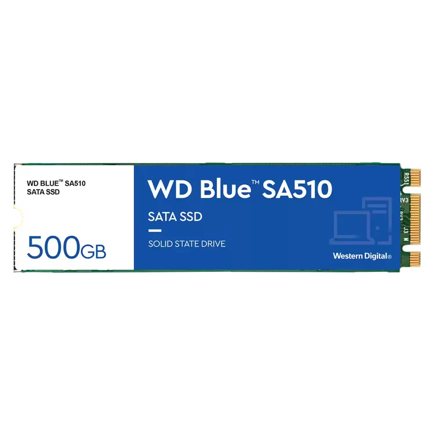 SSD M.2 Western Digital SA510 Blue 500GB SATA 3 - WDS500G3B0B