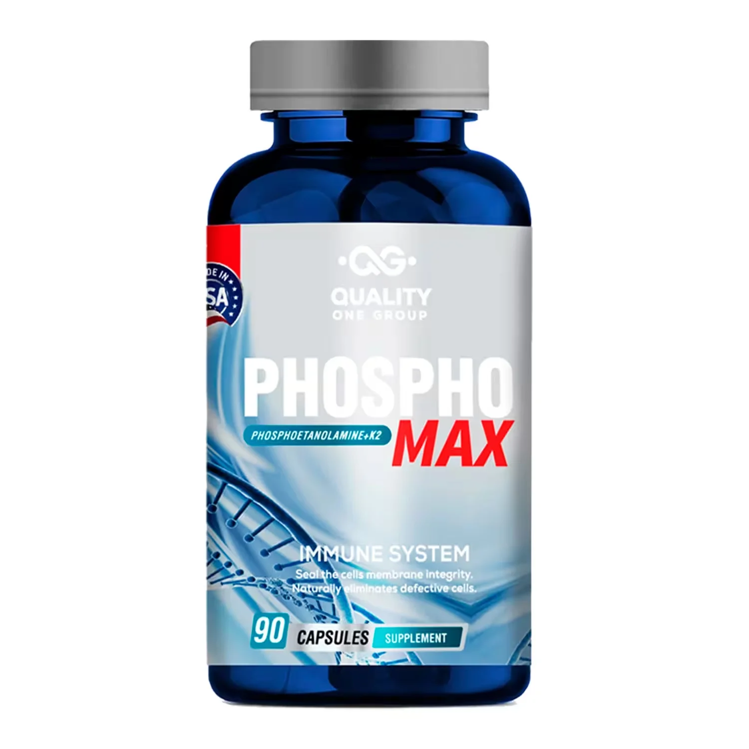 Suplemento PhosphoMax Phosphoetanolamine - 90 Cápsulas