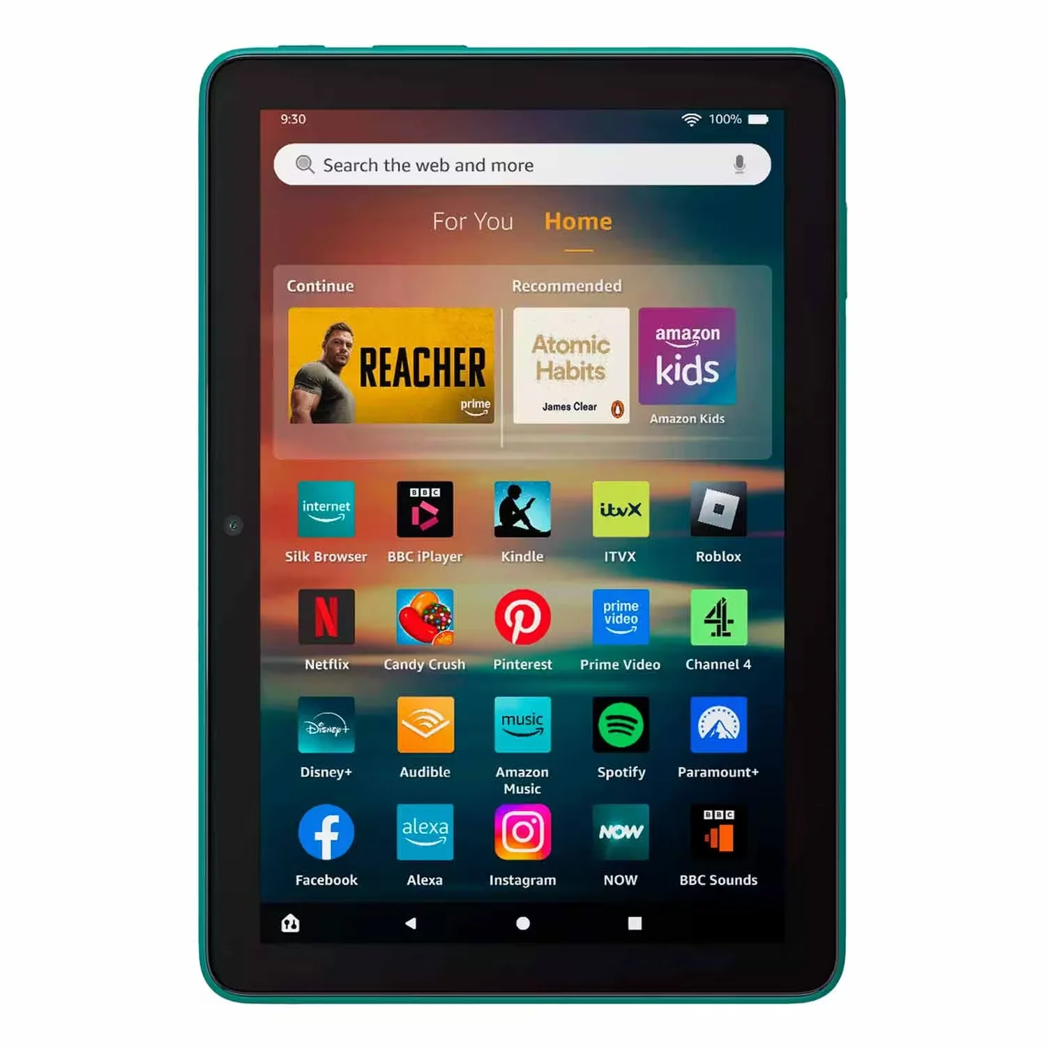 Tablet Amazon Fire HD 8 12ª Geração 2024 Tela 8" 32GB - Esmeralda