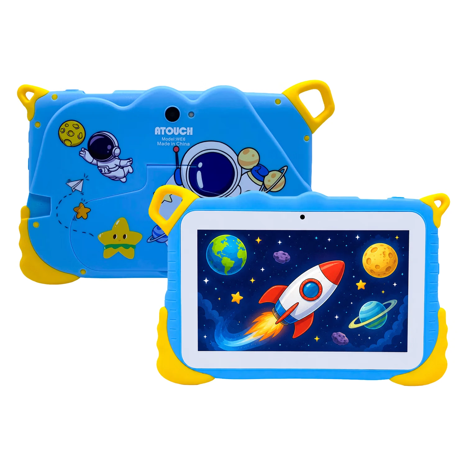 Tablet Atouch WE6 Kids Tela 7" WiFi 256GB 8GB RAM - Azul