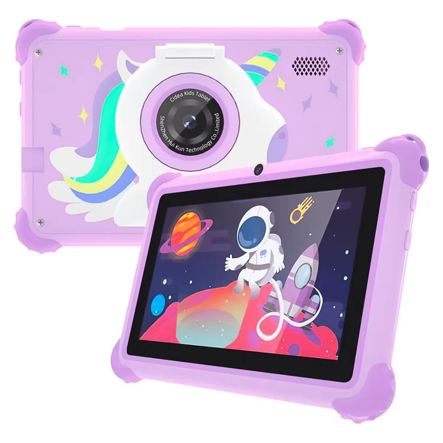 Tablet C Idea CM88 Kids Tela 7" WiFi 256GB 8GB RAM - Roxo