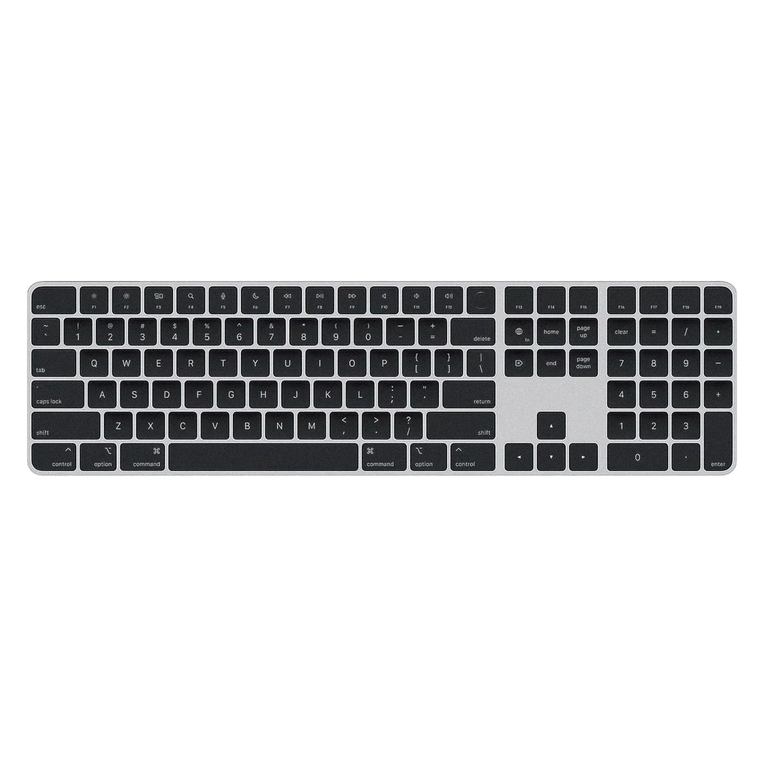 Teclado Apple Magic A2520 MMMR3LE/A Touch ID Espanhol - Cinza Espacial