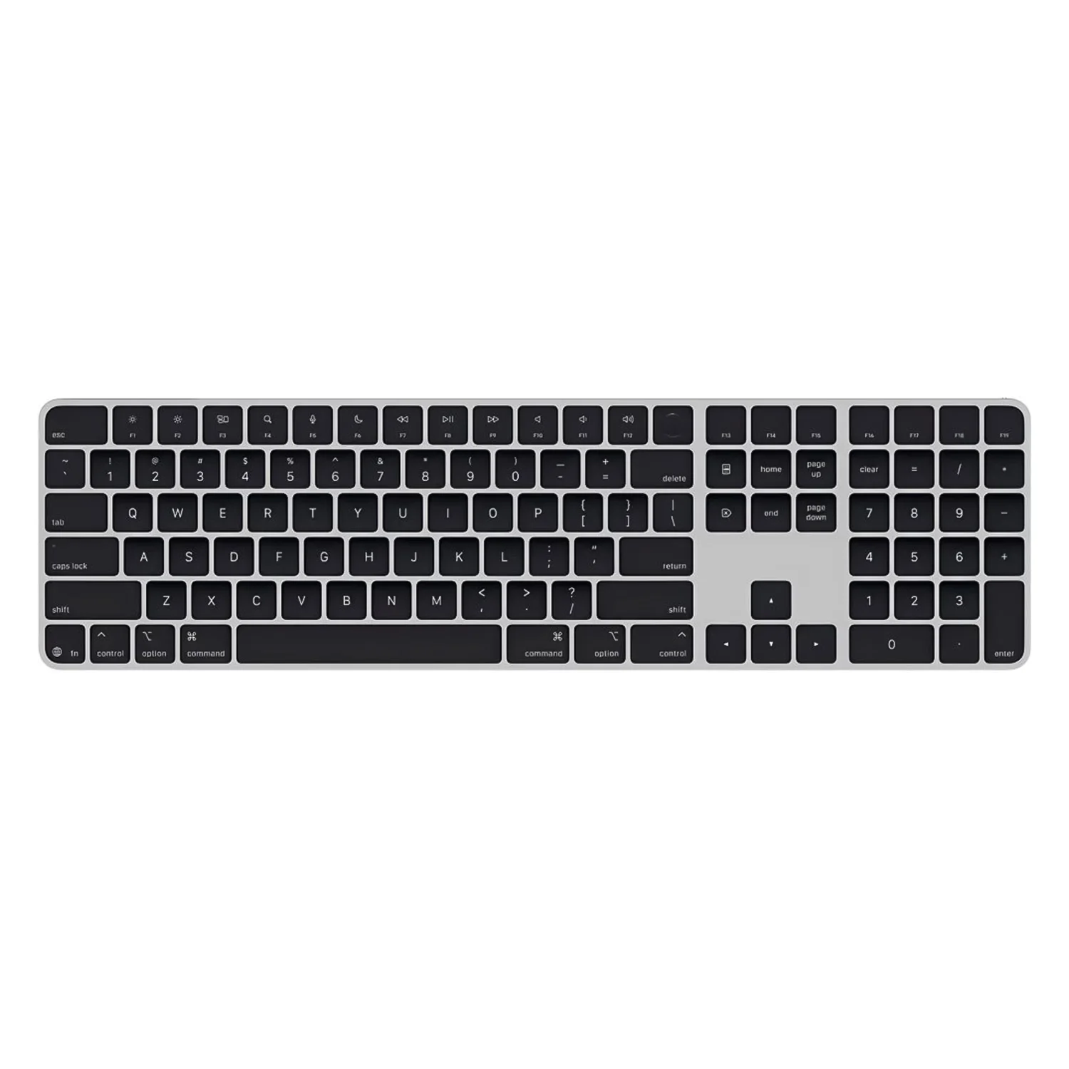 Teclado Apple Magic Numérico MXK83LL/A Touch ID Inglês - Preto