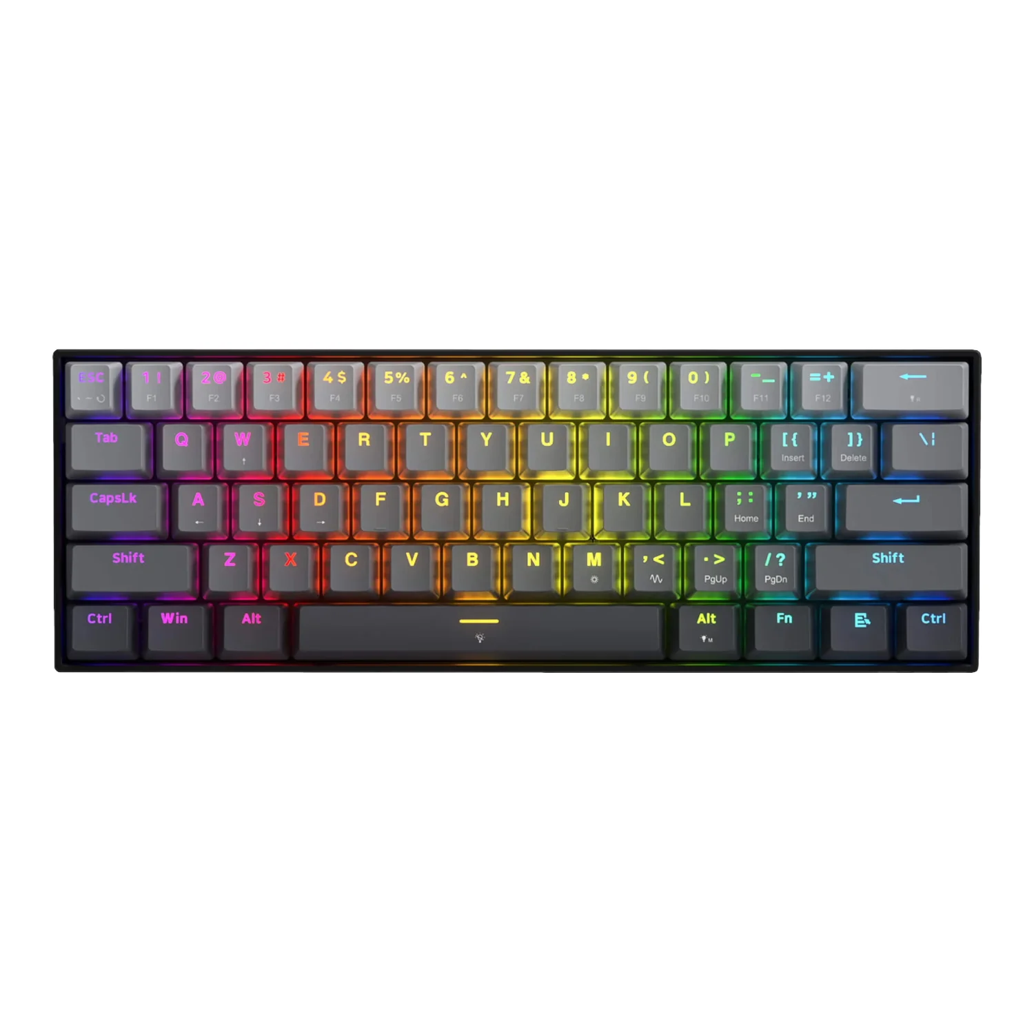Teclado Gamer Redragon Fizz K617GGB RGB Switch Magnetic USB-C - Preto