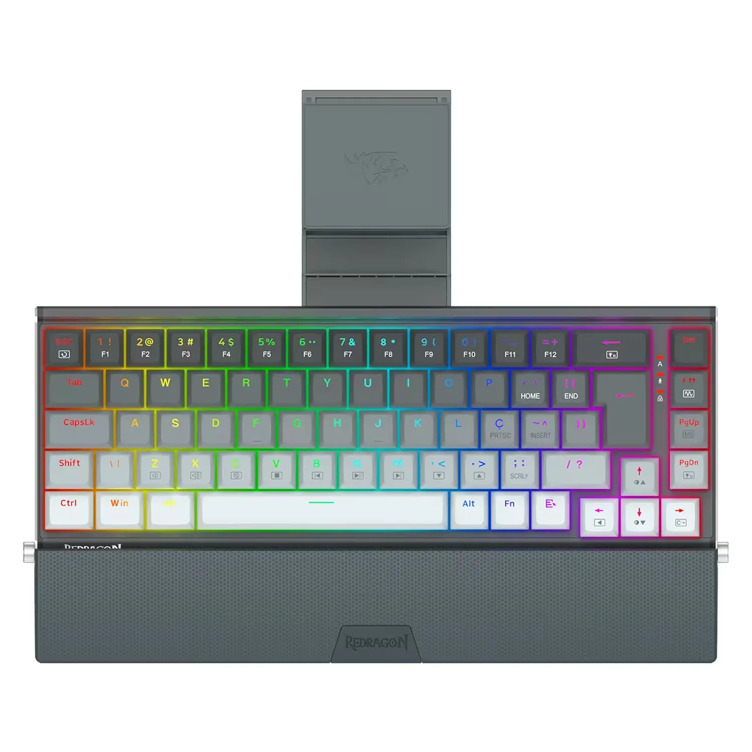 Teclado Gamer Redragon Shaco Pro - K641G-GW-RGB (USA)