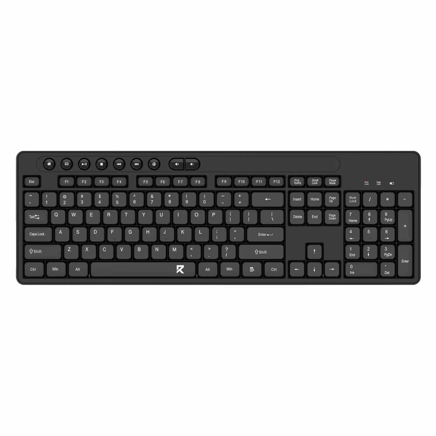 Teclado Redragon R Office BK-7094 Sem Fio - Preto