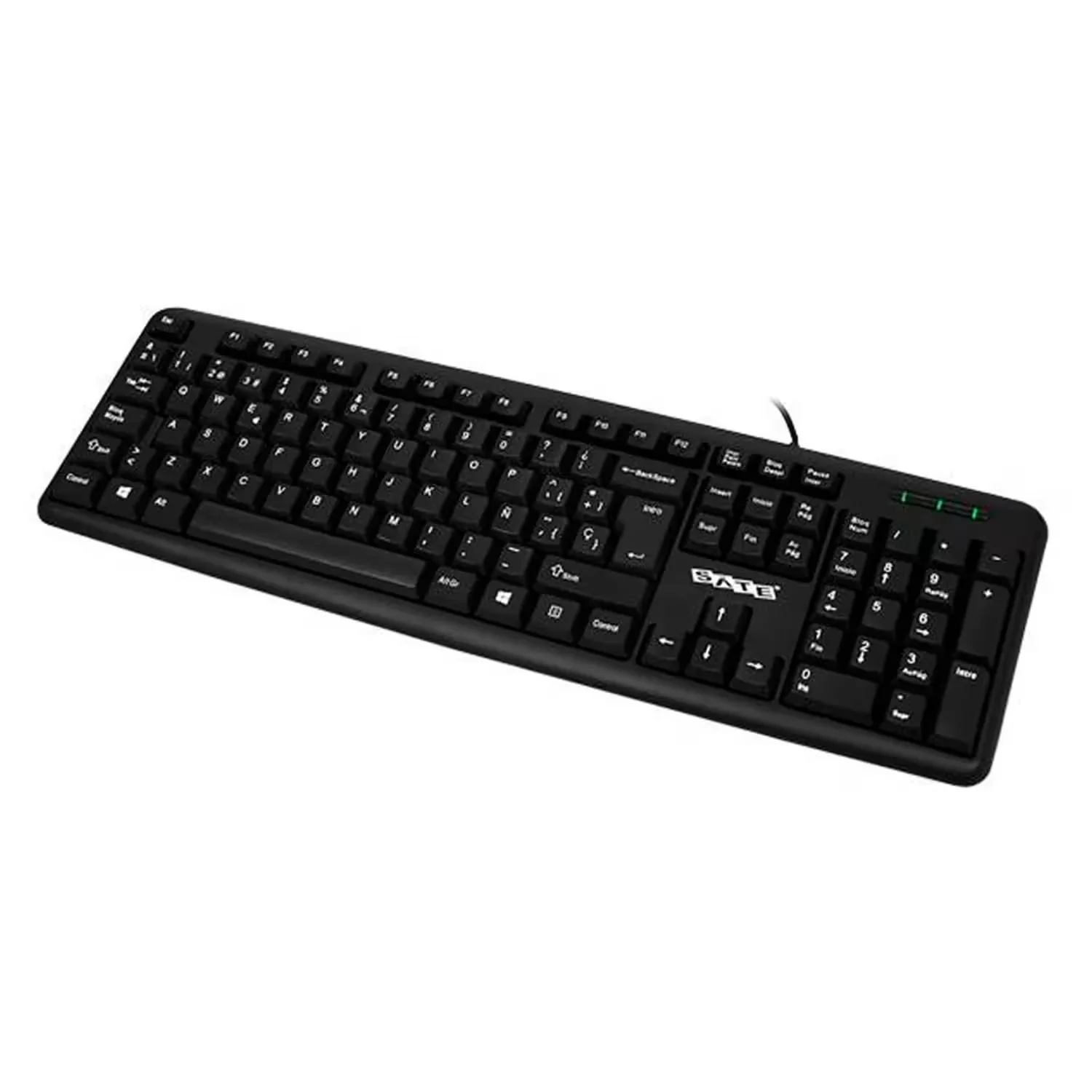 Teclado Satellite Ak-910 com Fio - Preto