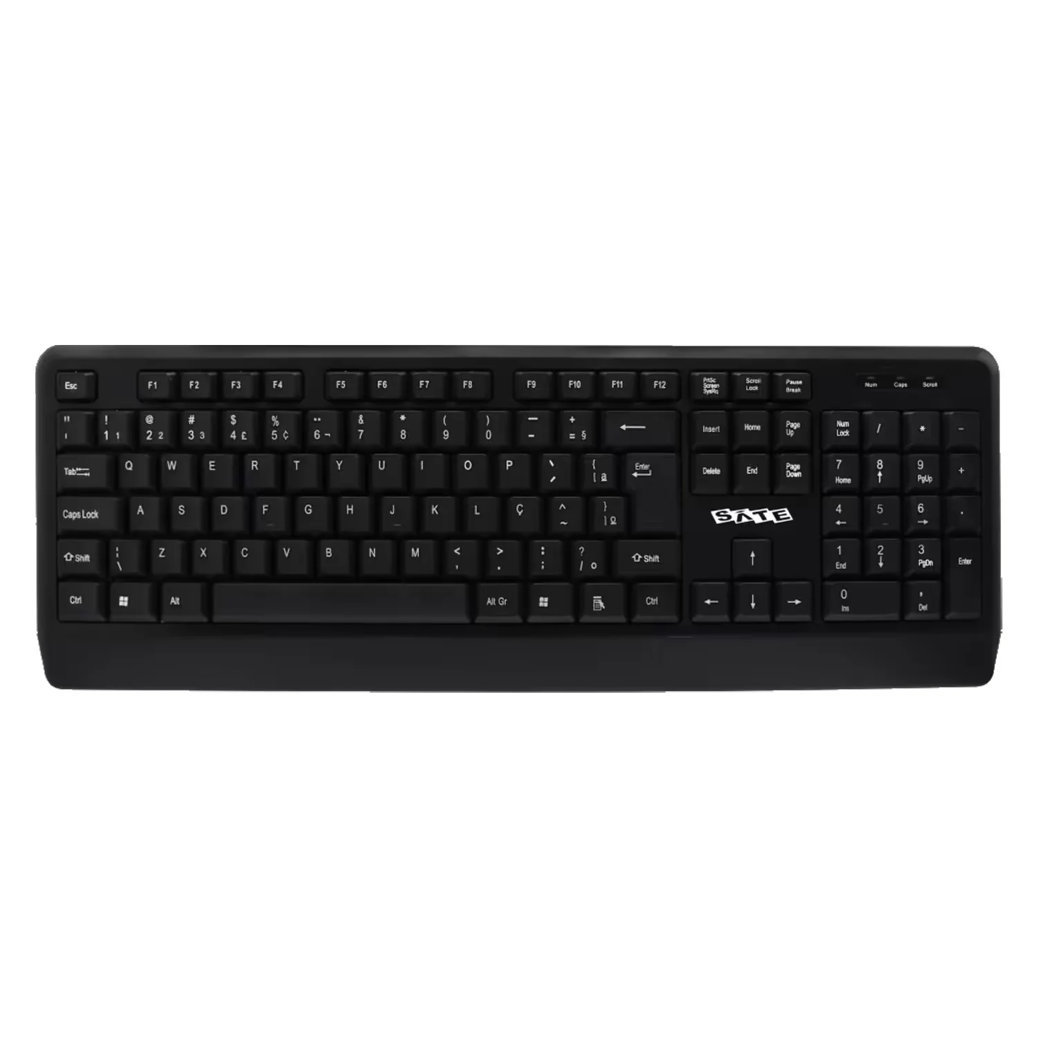 Teclado Satellite AK-93 com Fio - Preto