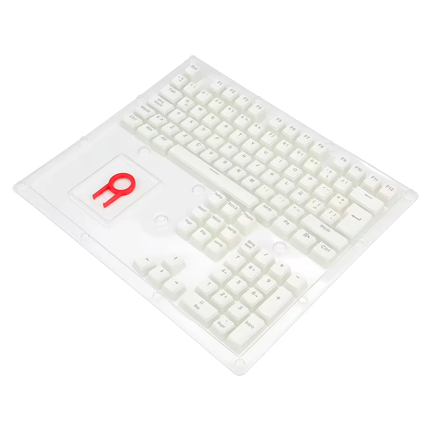 Teclas para Teclado Redragon Scarab A130W-SP - Branco