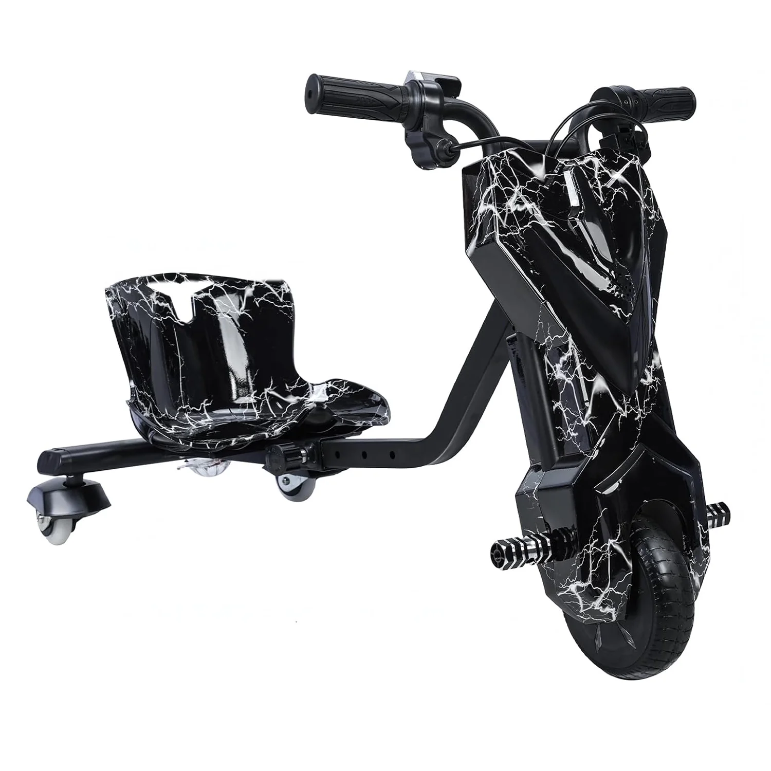 Triciclo Elétrico HYE HY-TR01 6.5" 150W - Preto Branco