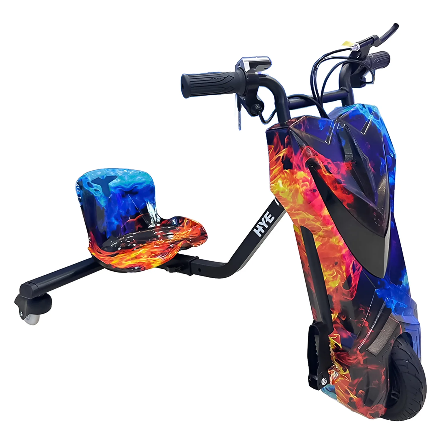 Triciclo Elétrico HYE HY-TR02 8.5" 250W - Fogo Gelo