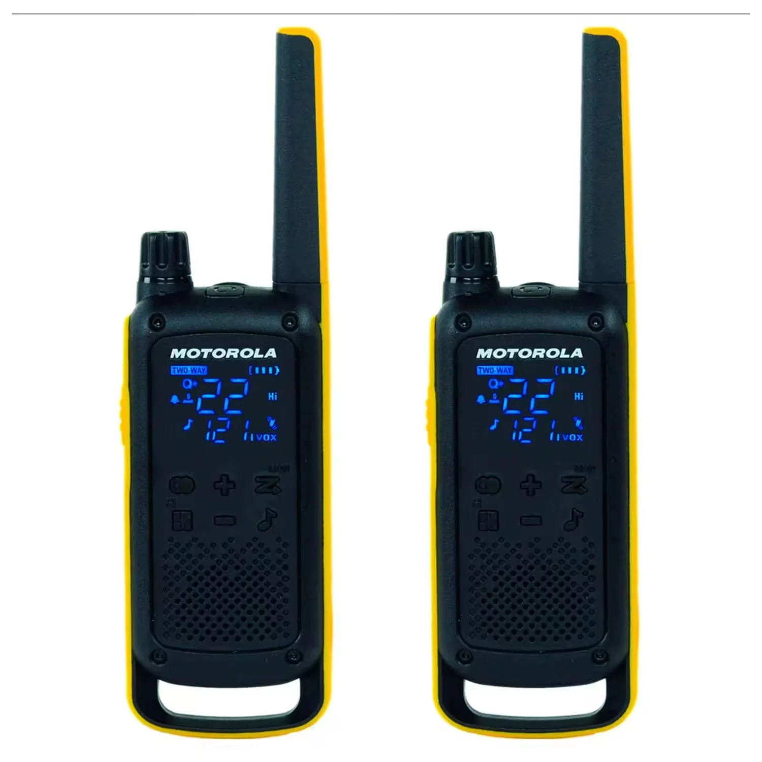 Walk Talk Motorola T-470 35Mil-56Km - Preto Amarelo