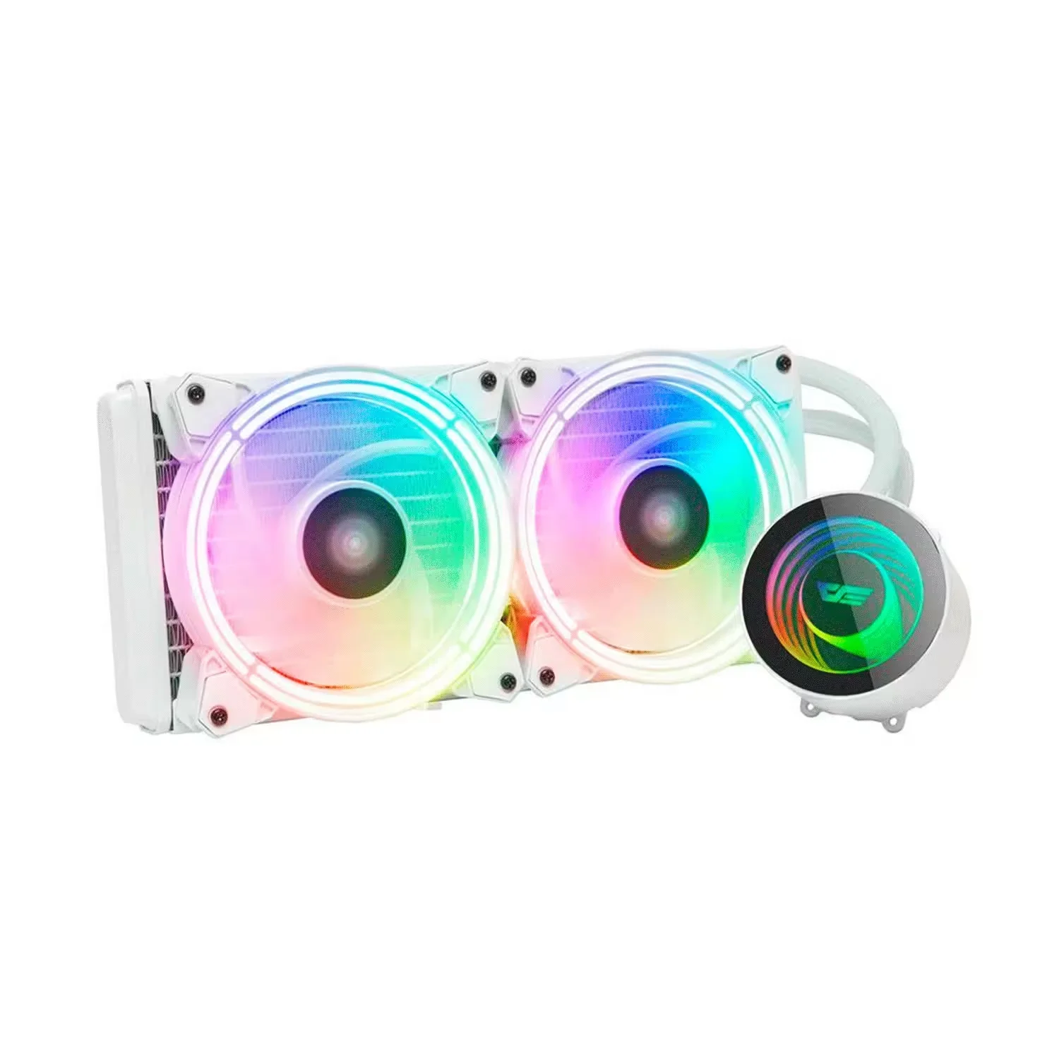 Water Cooler para Processador Aigo DarkFlash Symphony TR 240 RGB - Branco