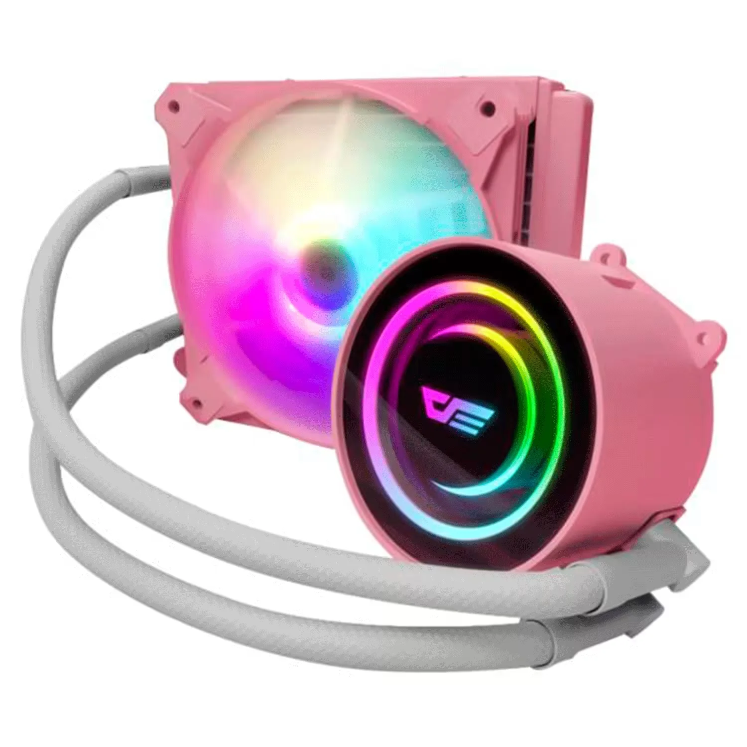 Water Cooler para Processador Aigo darkFlash Twister DX120 RGB - Rosa
