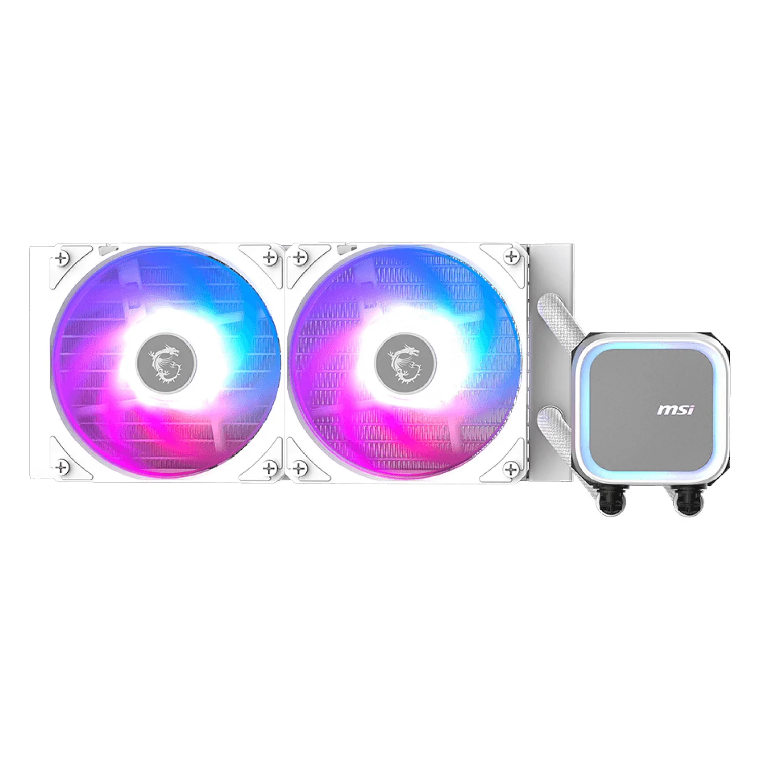 Water Cooler para Processador MSI Mag Coreliquid A13 240 306-7ZWCA21-L ARGB - Branco