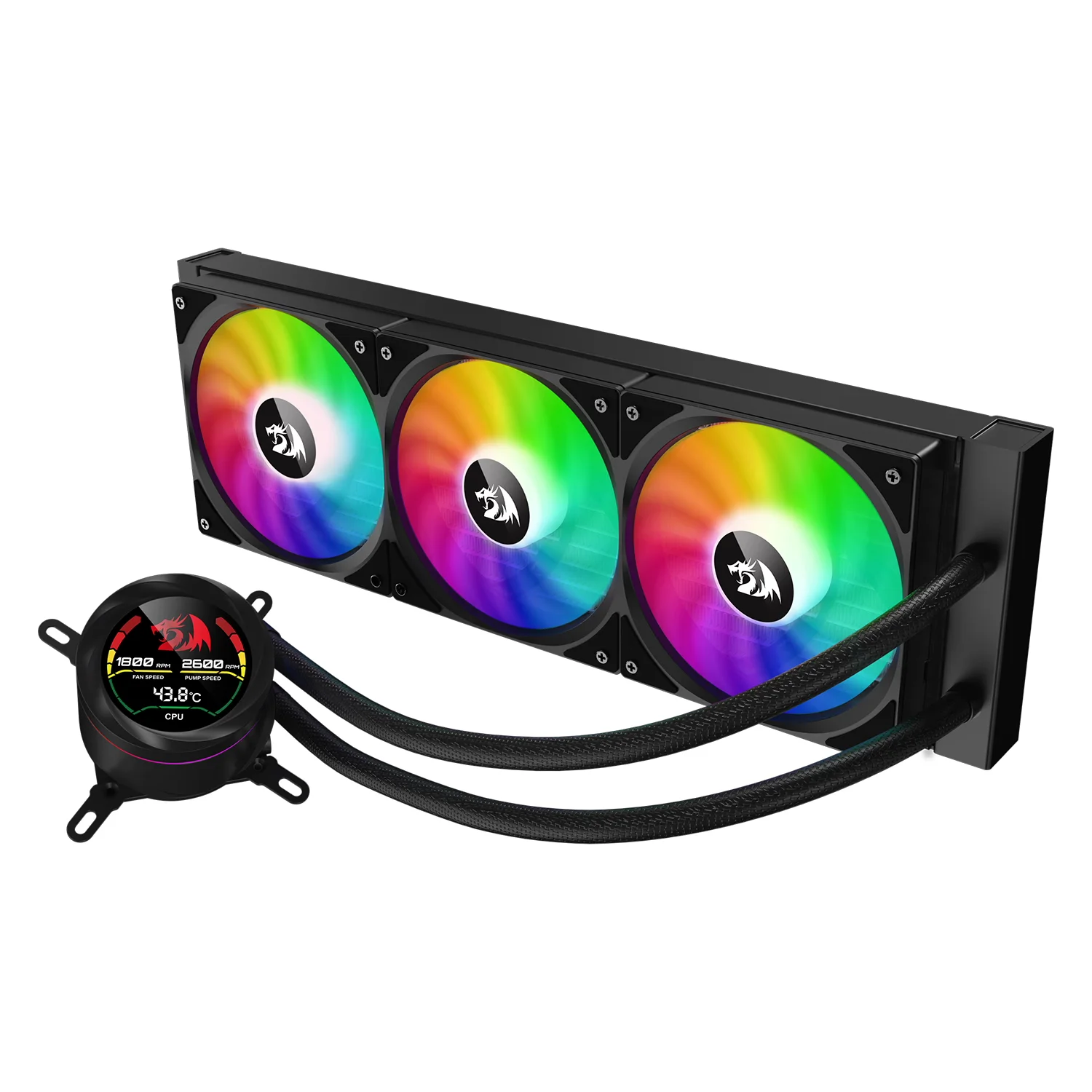 Water Cooler para Processador Redragon CCW-1017 ARGB - Preto